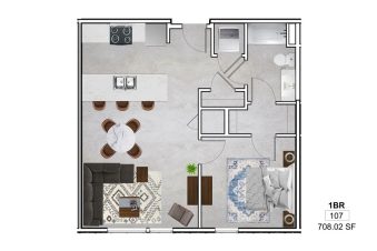 St. Bernard Circle Apartments Floorplan (2)