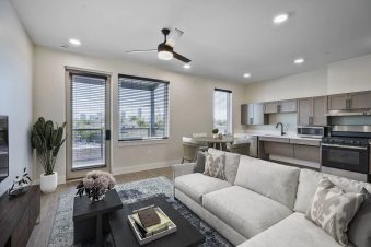St. Bernard Circle Apartments Living Room