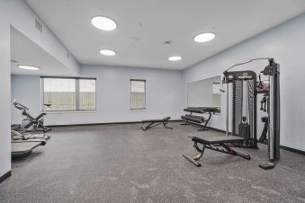St. Bernard Circle Apartments gym